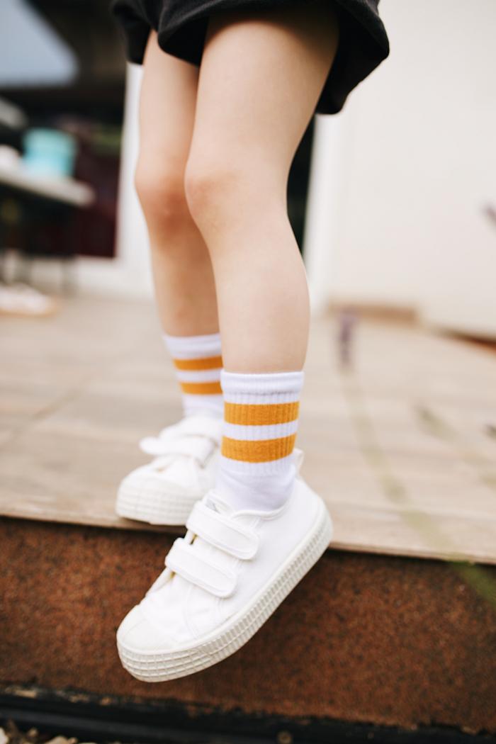Style sport socks mustard